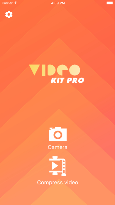Screenshot #1 pour VideoKit - a toolkit for capturing video in small size or compressing your video library