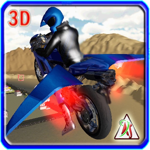 Flying Bike 2016 – Moto Racer Driving Adventure with Air Plane Controls Icon