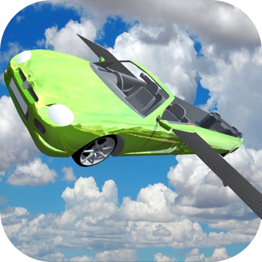 Flying Limo Open Car Edtion Simulator 2016 icon