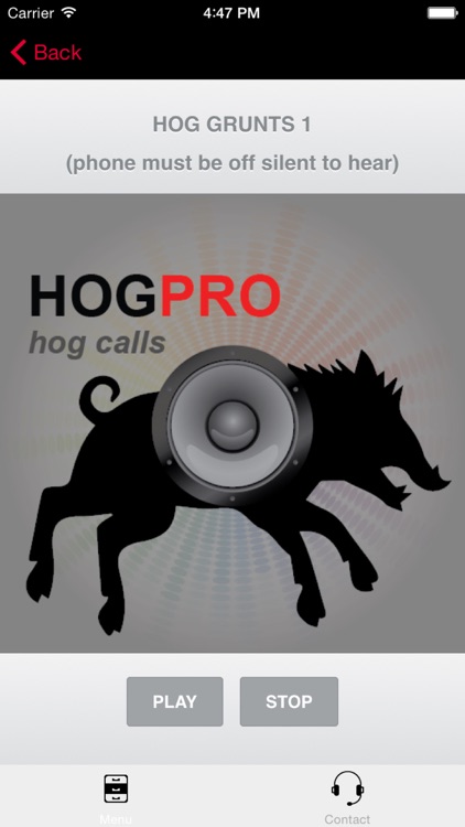 REAL Hog Calls - Hog Hunting Calls + Boar Calls BLUETOOTH COMPATIBLE screenshot-0