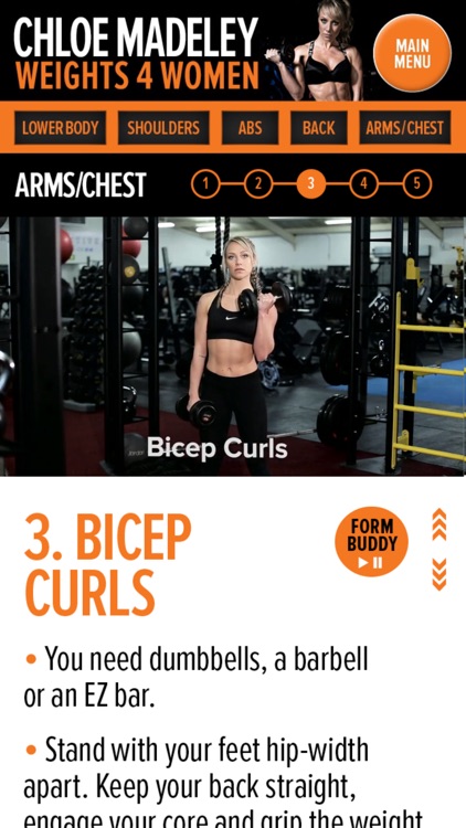 Chloe Madeley Weights 4 Women screenshot-3