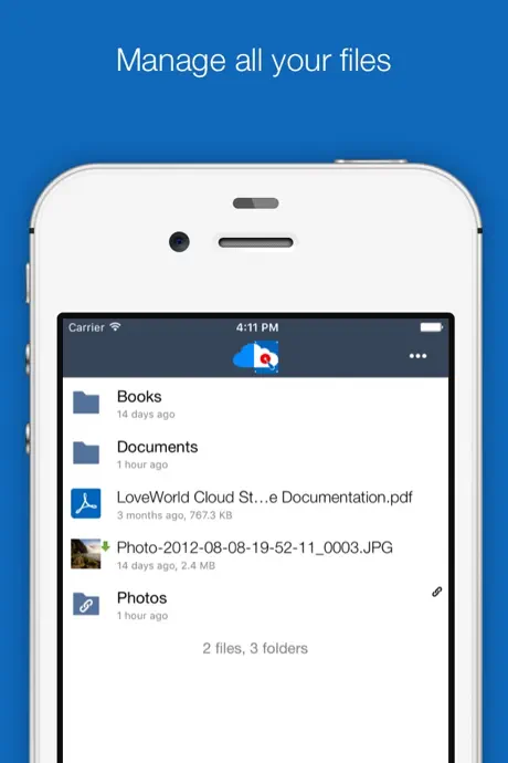LoveWorld Cloud Storage