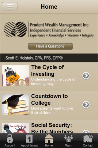 Prudent Wealth Management screenshot 2