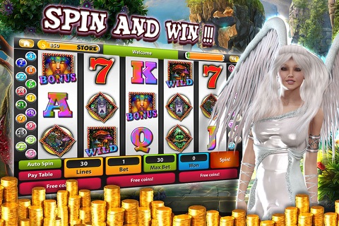 Psychedelic Slots - High Bonus Game and The Jackpot Machines in Las Vegas Wonderland Casino screenshot 2