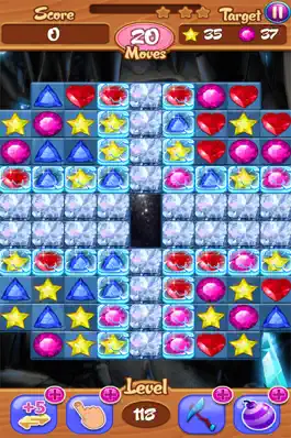 Game screenshot Crystal Insanity - Match 3 Diamond & Jewels Mania apk