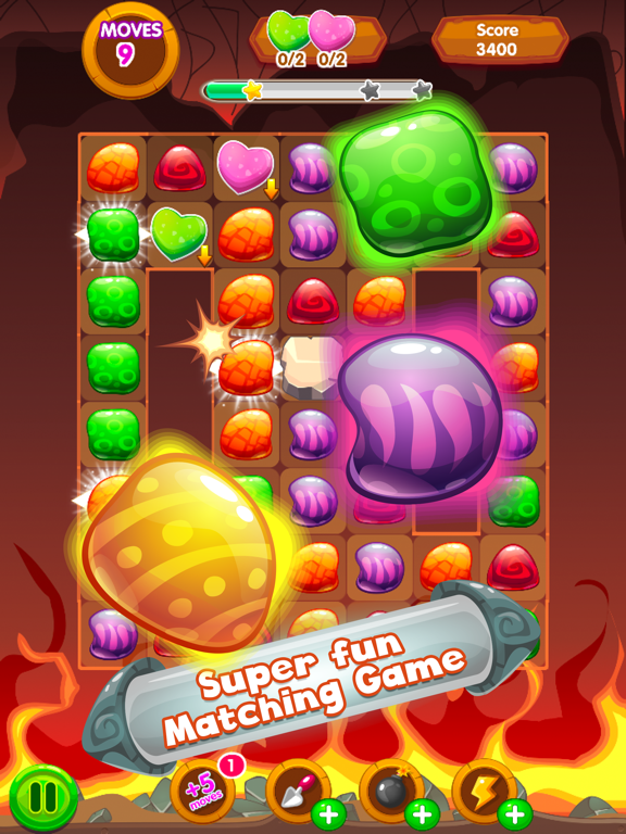 Jelly Blaster Pro - Free Match 3 Jewel Puzzle Game