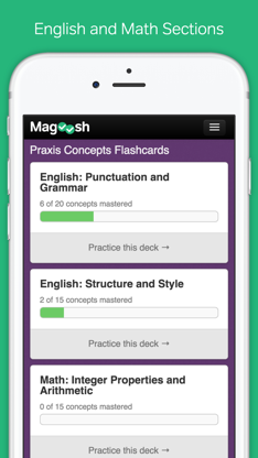 Praxis Core Flashcards screenshot 2
