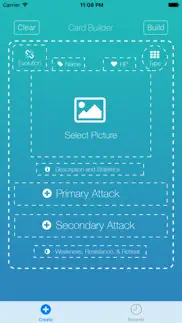 card builder for pokemon iphone screenshot 1