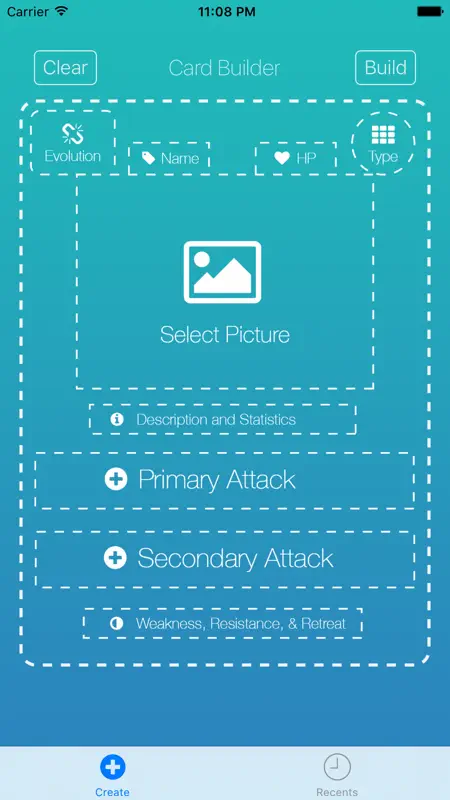 Card Builder for Pokemon screenshot 1 of 5