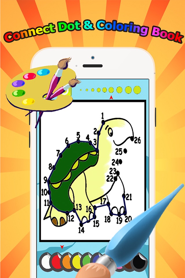 Animals Dot to Dot Coloring Book for Kids grade 1-6: coloring pages learning games screenshot 3