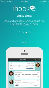 iHook Social Network screenshot #3 for iPhone