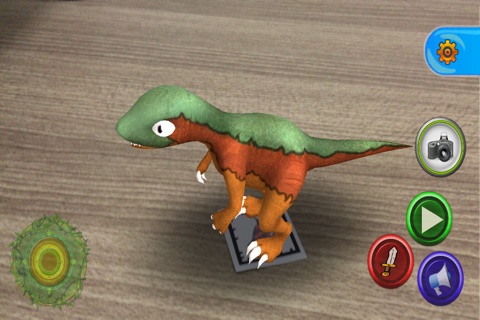 AR Cute Dinosaurs(Augmented Reality + Cardboard) screenshot 2