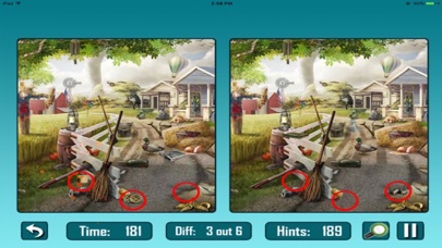 Crime Scene Spot The Difference:Search & Find iPhone screenshot 4 - Games app