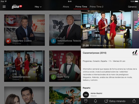 Super Guía TV, la mejor programación TV screenshot 2