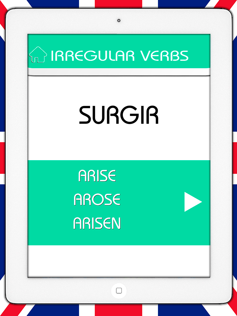 Irregular Verbs in English - Practice and study languages is easy screenshot 6