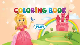 Game screenshot Princess Coloring Book - Painting Game for Kids mod apk