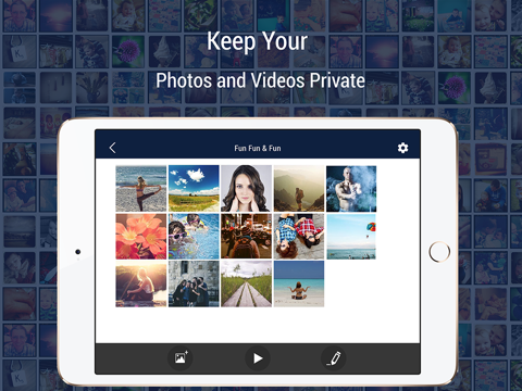 Screenshot #5 pour Photo+Video Locker FREE - Personal Private Picture & data Vault Manager