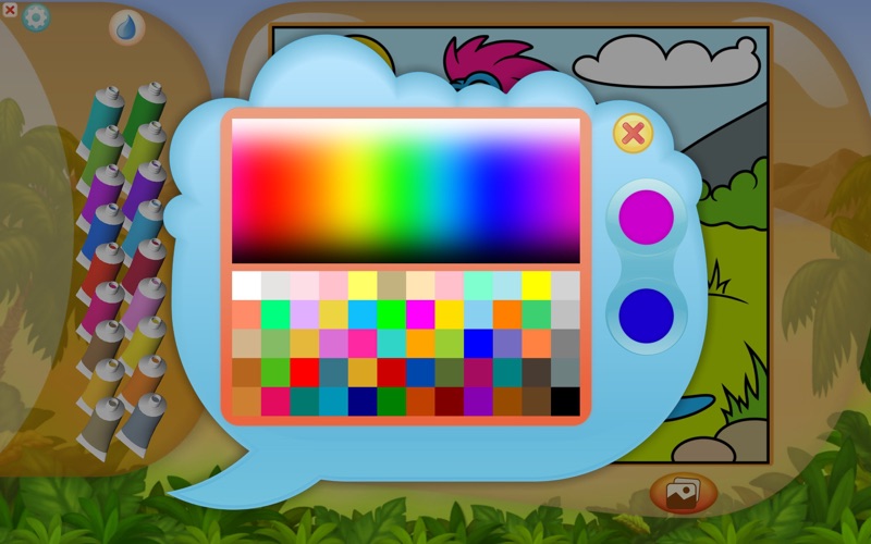 Screenshot #5 for Paint by Numbers - Dinosaurs +