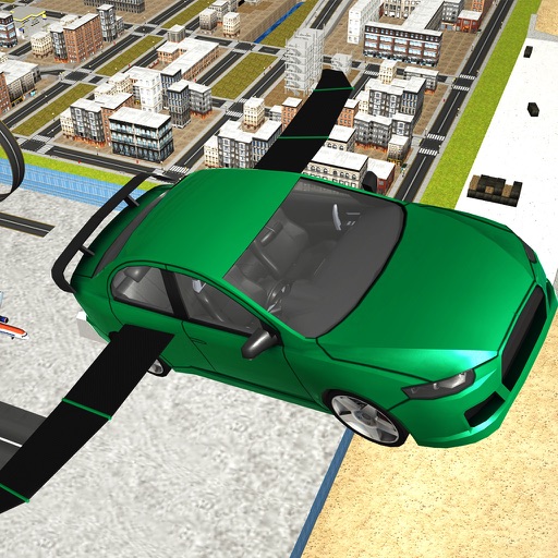 Flying Racing Fever N Furious Car Stunt icon