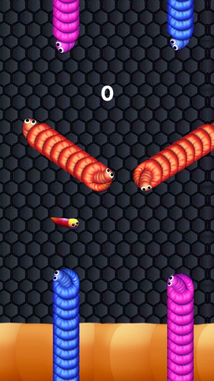 Slither Worm Snake - Switch Eat Color Coin Dotz screenshot-3