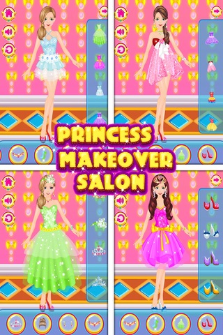 Princess Makeover Salon - Girls Game screenshot 3