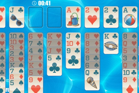 FreeCell Solitaire Summer 2016 screenshot 2