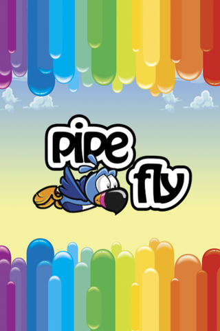 Pipe Fly - Tiny Bird Flaps his Wings over the Rainbow Towers screenshot 2