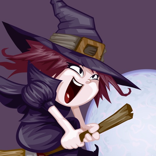 Fly Witch Icon