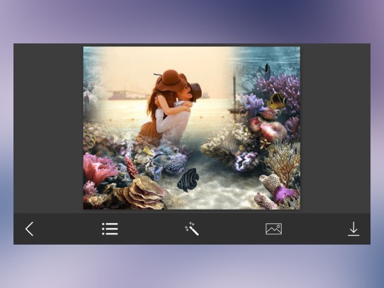 Ocean Photo Frame - Art Photography & mega Frames iPad screenshot 4 - Photo & Video app