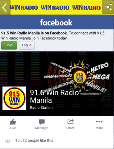 91.5 Win Radio iPad screenshot