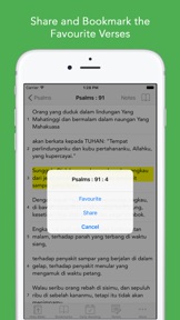 Alkitab: Easy to use Indonesian Bahasa Holy Bible App for daily offline Bible book reading screenshot