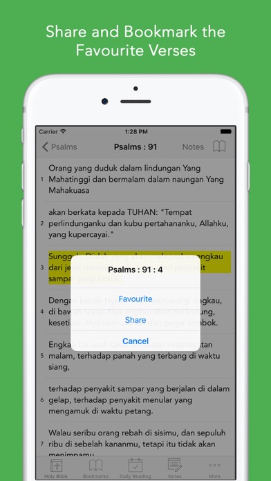 How to cancel & delete Alkitab: Easy to use Indonesian Bahasa Holy Bible App for daily offline Bible book reading from iphone & ipad 4