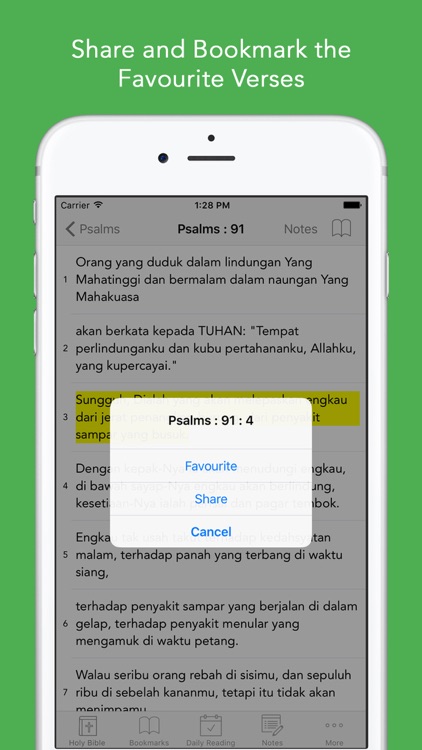 Alkitab: Easy to use Indonesian Bahasa Holy Bible App for daily offline Bible book reading screenshot-3