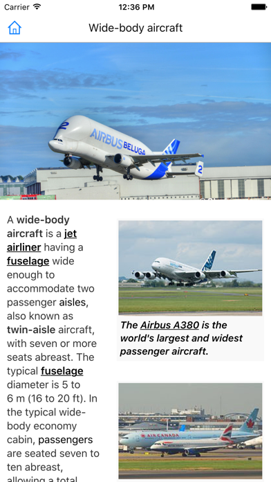 CHI Encyclopedia of Airliners iPhone screenshot 5 - Education app