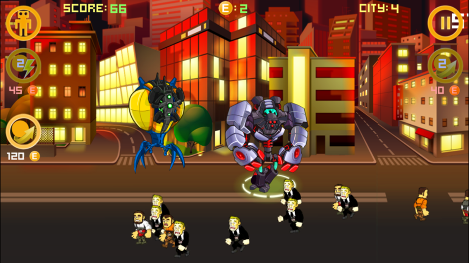 #2. Cyborgs (iOS) 由: ZZ Best Games