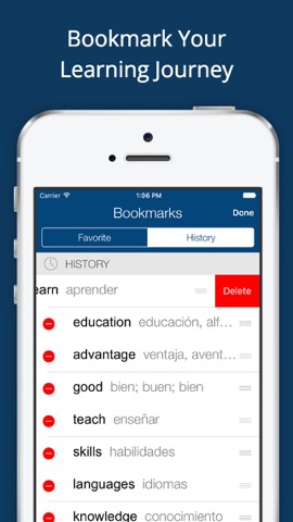 Spanish English Dictionary Appのおすすめ画像5