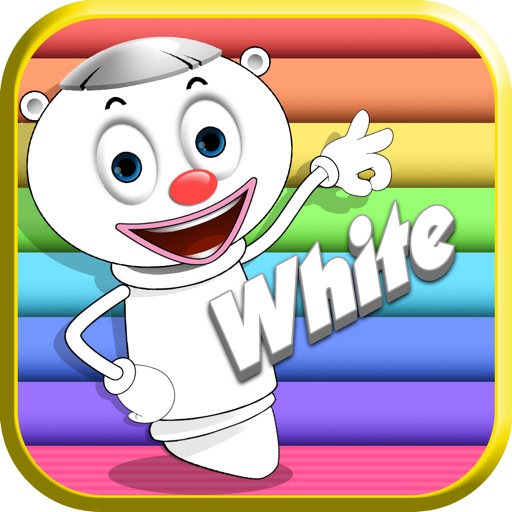 Funny Crayons - White icon