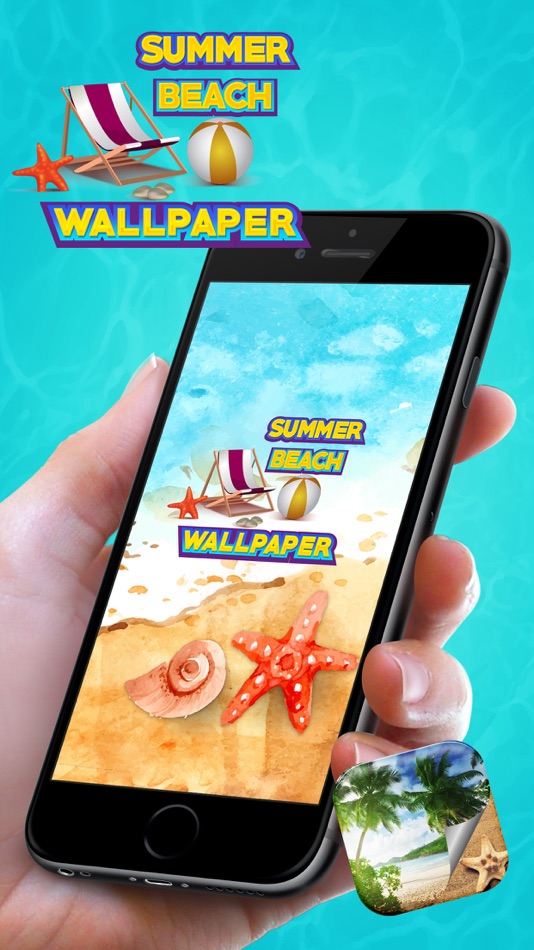Summer Beach Wallpaper – Beautiful Tropical Island and Paradise Vacation Background.s - 1.0 - (iOS)