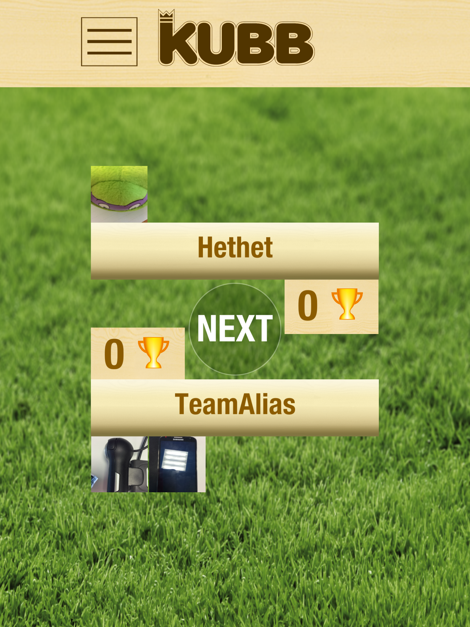 Kubb Game Tracker