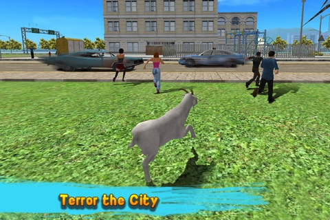 City Goat: Animal Survival Simulator 3D Full screenshot 2