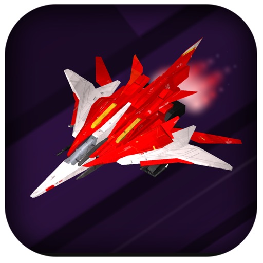 3D Air-Craft Galaxy Tunnel Icon