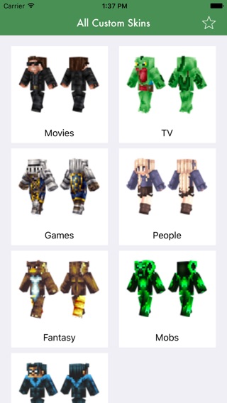 Skins For Minecraft PEのおすすめ画像1