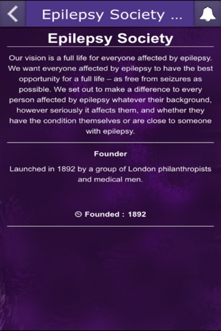 Epilepsy Society news screenshot 2