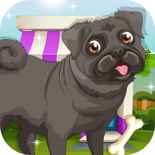 Pug Makeover & Dress Up icon