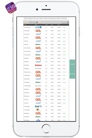 GIG AIRPORT - Realtime, Map, More - RIO DE JANEIRO-GALEÃO INTERNATIONAL AIRPORT screenshot 3