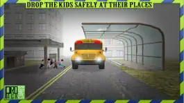 Game screenshot Быстрый школьный автобус симулятор вождения 3D Free - Дети подобрать и падение игра моделирования бесплатно hack