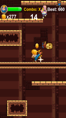 Dungeon Fighter - 8 Bit Endless Kung Fu Fighting Game screenshot 4