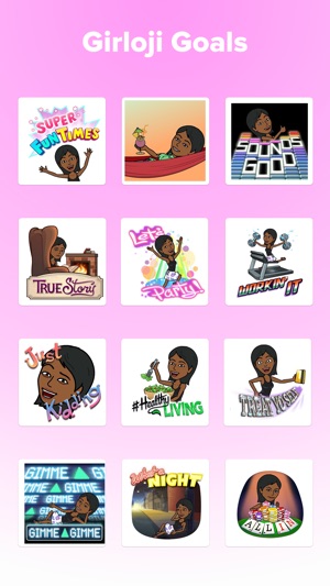 BlackEmoji - Emoji keyboard for cute Black girls(圖3)-速報App