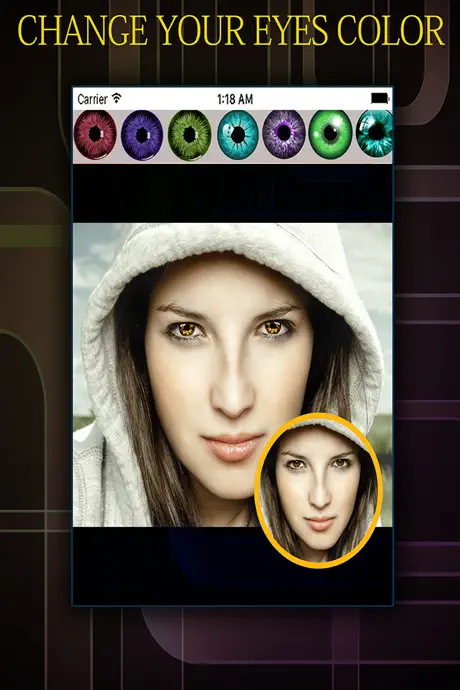 Eye Color Changer +  Change Eyes Colors With Colorful Eye Effect