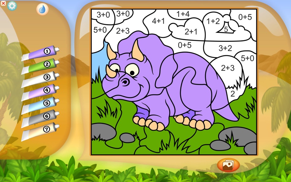 #4. Paint by Numbers - Dinosaurs + (macOS) 由: Kedronic UAB